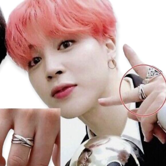 NEW Sterling Silver Abstract Open Adjustable Band Wrap Ring - Picture 2 of 4